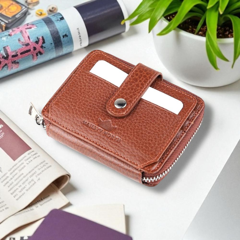 Majesty-North-747-Mini-Fermuarli-Deri-Unisex-Cuzdan-Taba(1)